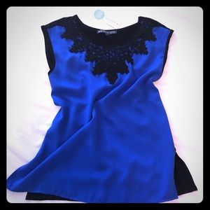 Stitch Fix Brixon Ivy Willard Lace Overlay Blouse